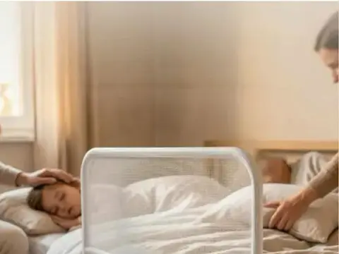 Grade de proteção para cama